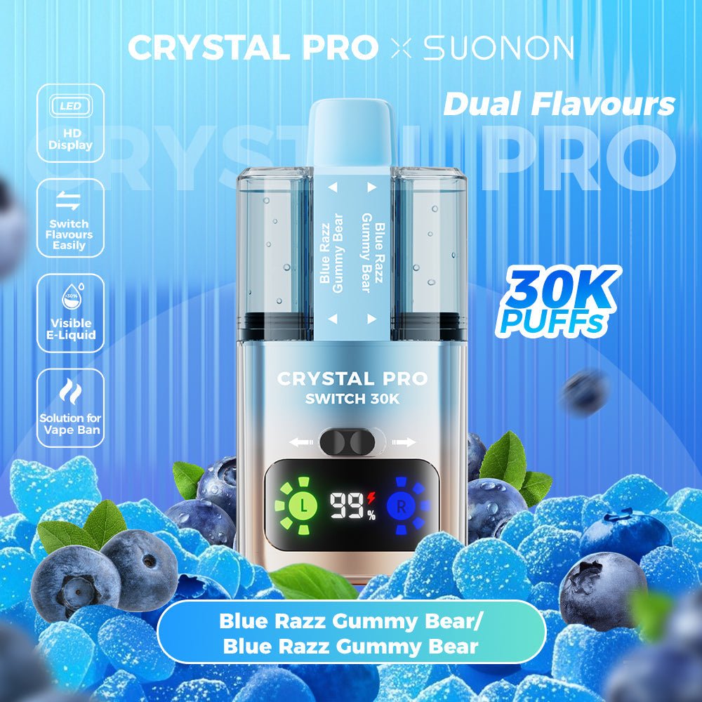 Buy Bulk Crystal Pro Switch 30K Puff Disposable Vape - Vape Wholesale Mcr