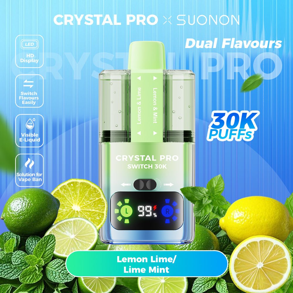 Buy Bulk Crystal Pro Switch 30K Puff Disposable Vape - Vape Wholesale Mcr