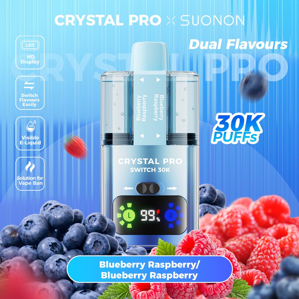 Buy Bulk Crystal Pro Switch 30K Puff Disposable Vape - Vape Wholesale Mcr