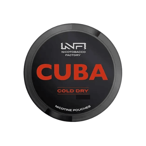 Buy Bulk CUBA Black Nicotine Pouch - Pack of 5 - Vape Wholesale Mcr