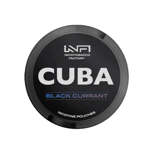 Buy Bulk CUBA Black Nicotine Pouch - Pack of 5 - Vape Wholesale Mcr