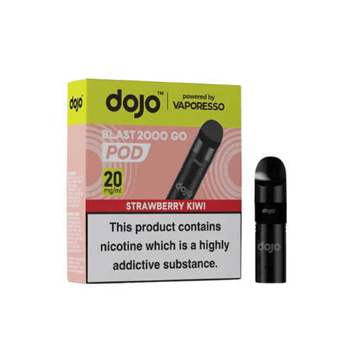 Buy Bulk Dojo Blast 2000 Go Replaceable Pod 20mg - Pack of 5 - Vape Wholesale Mcr