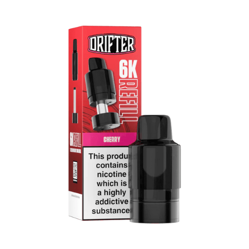 Buy Bulk Drifter Bar 6K Prefilled Pod + Refill - 1PK - Box of 5 - Vape Wholesale Mcr