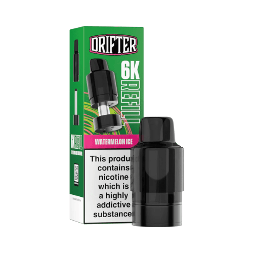 Buy Bulk Drifter Bar 6K Prefilled Pod + Refill - 1PK - Box of 5 - Vape Wholesale Mcr