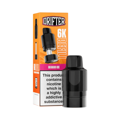 Buy Bulk Drifter Bar 6K Prefilled Pod + Refill - 1PK - Box of 5 - Vape Wholesale Mcr
