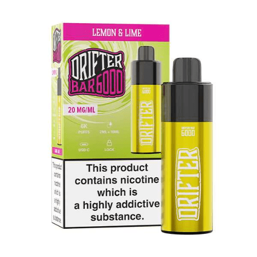 Buy Bulk Drifter Bar 6K Prefilled Pod Vape Kit - Box of 5 - Vape Wholesale Mcr