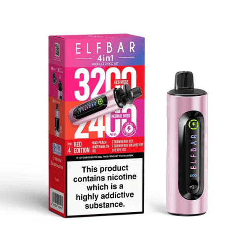 Buy Bulk Elf Bar 4 in 1 Pod Vape Kit - Box of 5 - Vape Wholesale Mcr