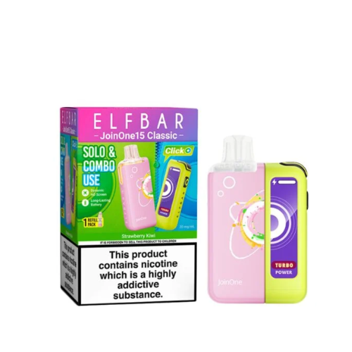 Buy Bulk Elf Bar Join one 15 Classic Prefilled Pod Kit - Box of 5 - Vape Wholesale Mcr