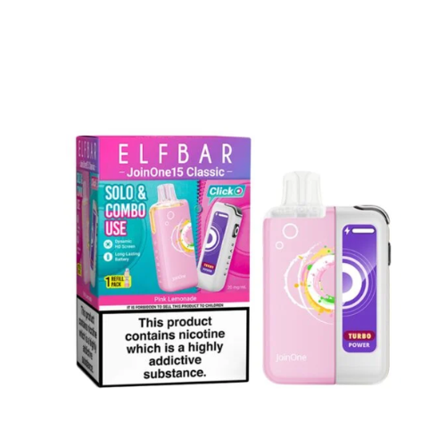 Buy Bulk Elf Bar Join one 15 Classic Prefilled Pod Kit - Box of 5 - Vape Wholesale Mcr