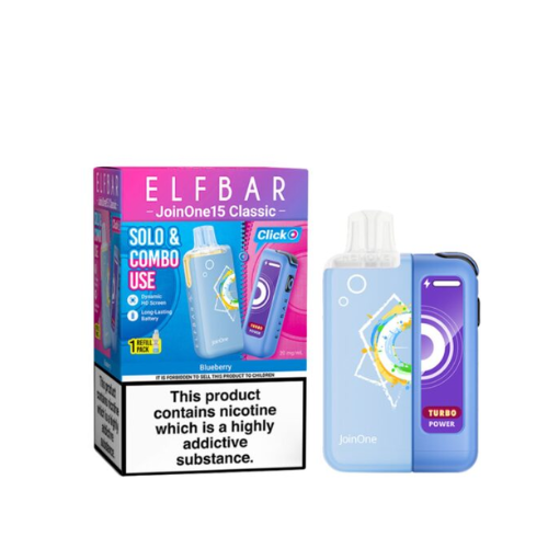 Buy Bulk Elf Bar Join one 15 Classic Prefilled Pod Kit - Box of 5 - Vape Wholesale Mcr