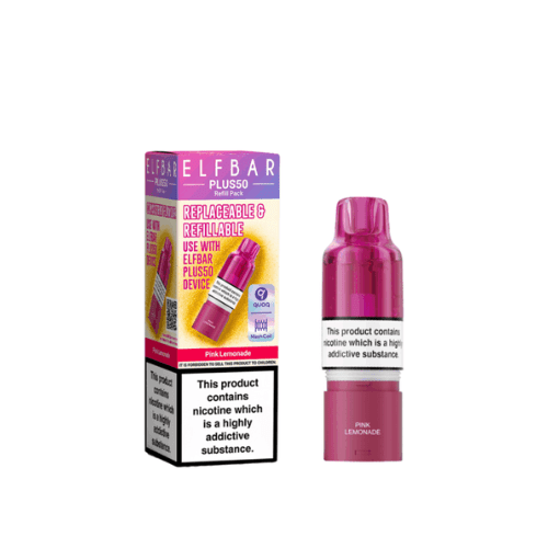 Buy Bulk Elfbar Plus50 Refill Pack 1PC - Box of 5 - Vape Wholesale Mcr