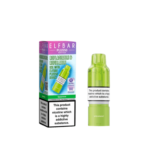 Buy Bulk Elfbar Plus50 Refill Pack 1PC - Box of 5 - Vape Wholesale Mcr