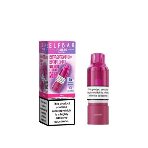 Buy Bulk Elfbar Plus50 Refill Pack 1PC - Box of 5 - Vape Wholesale Mcr