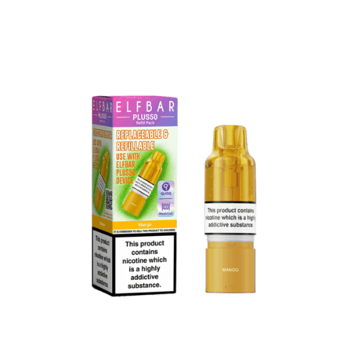 Buy Bulk Elfbar Plus50 Refill Pack 1PC - Box of 5 - Vape Wholesale Mcr