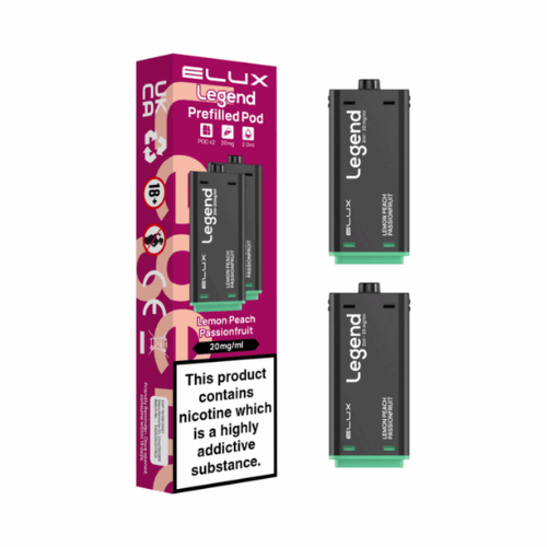 Buy Bulk Elux Legend 1500 Prefilled Pods - Box of 10 - Vape Wholesale Mcr