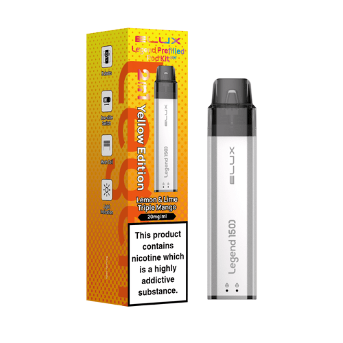 Buy Bulk Elux Legend 1500 Prefilled Vape Kit - Box of 5 - Vape Wholesale Mcr