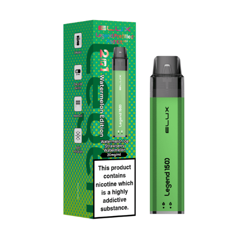 Buy Bulk Elux Legend 1500 Prefilled Vape Kit - Box of 5 - Vape Wholesale Mcr