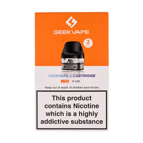 Buy Bulk Geekvape J Replacement Pods (2pcs/pack) - Vape Wholesale Mcr