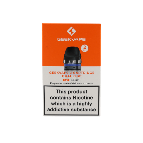 Buy Bulk Geekvape J Replacement Pods (2pcs/pack) - Vape Wholesale Mcr