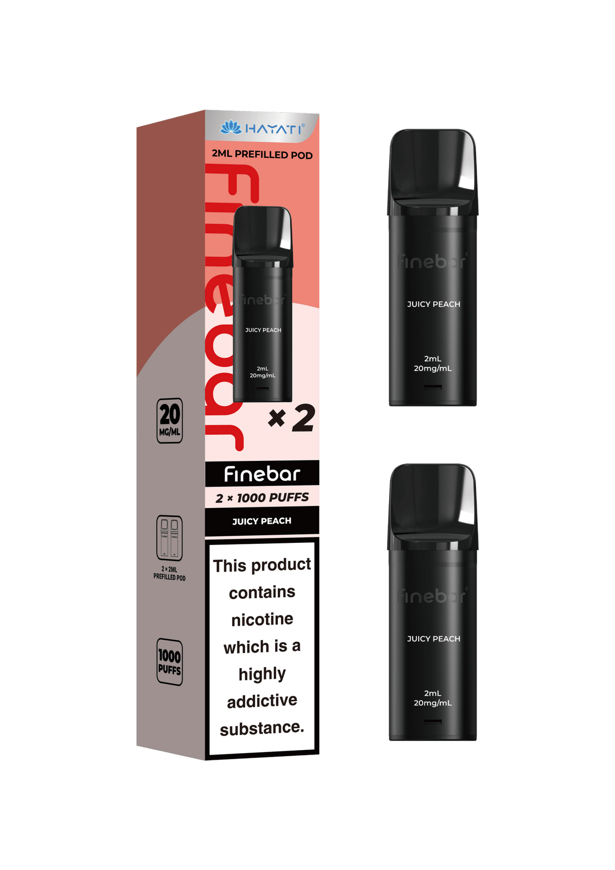 Buy Bulk Hayati Finebar Pods - pack of 5 - Vape Wholesale Mcr