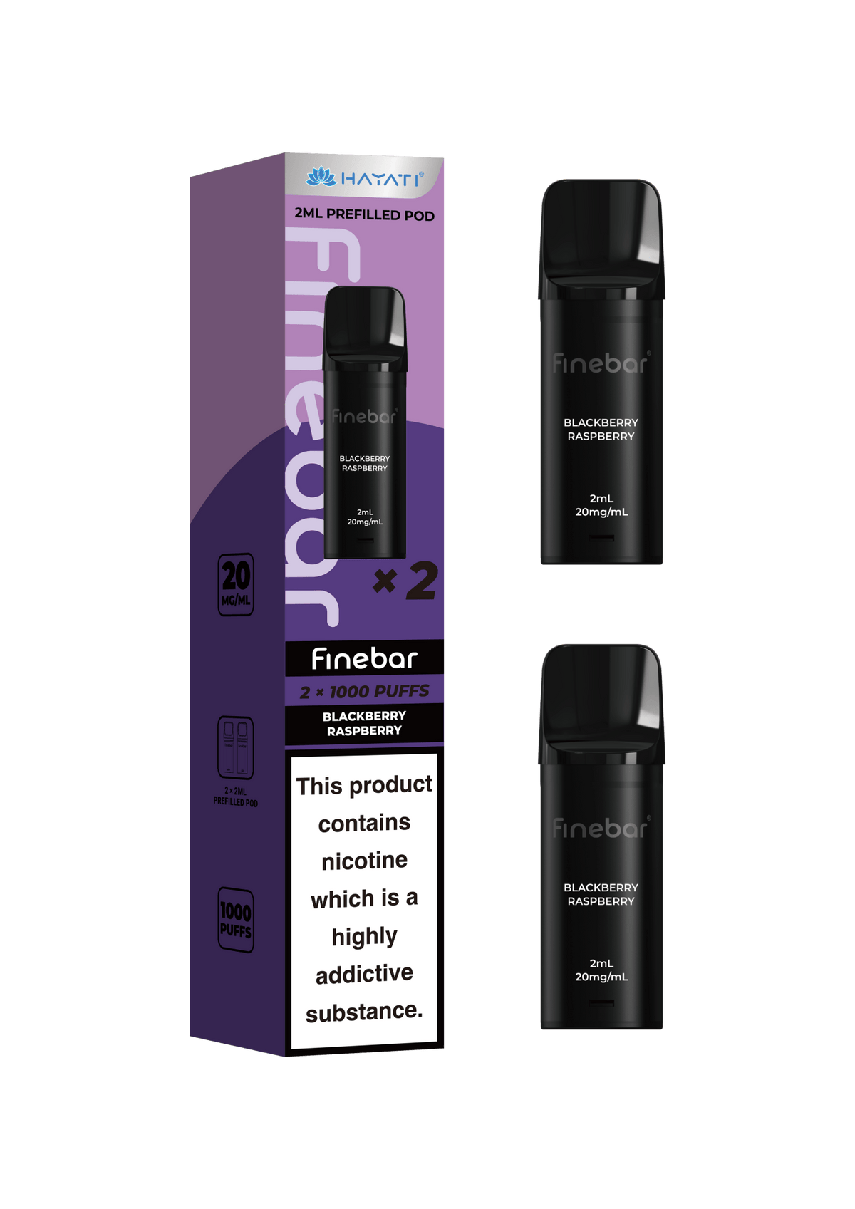 Buy Bulk Hayati Finebar Pods - pack of 5 - Vape Wholesale Mcr