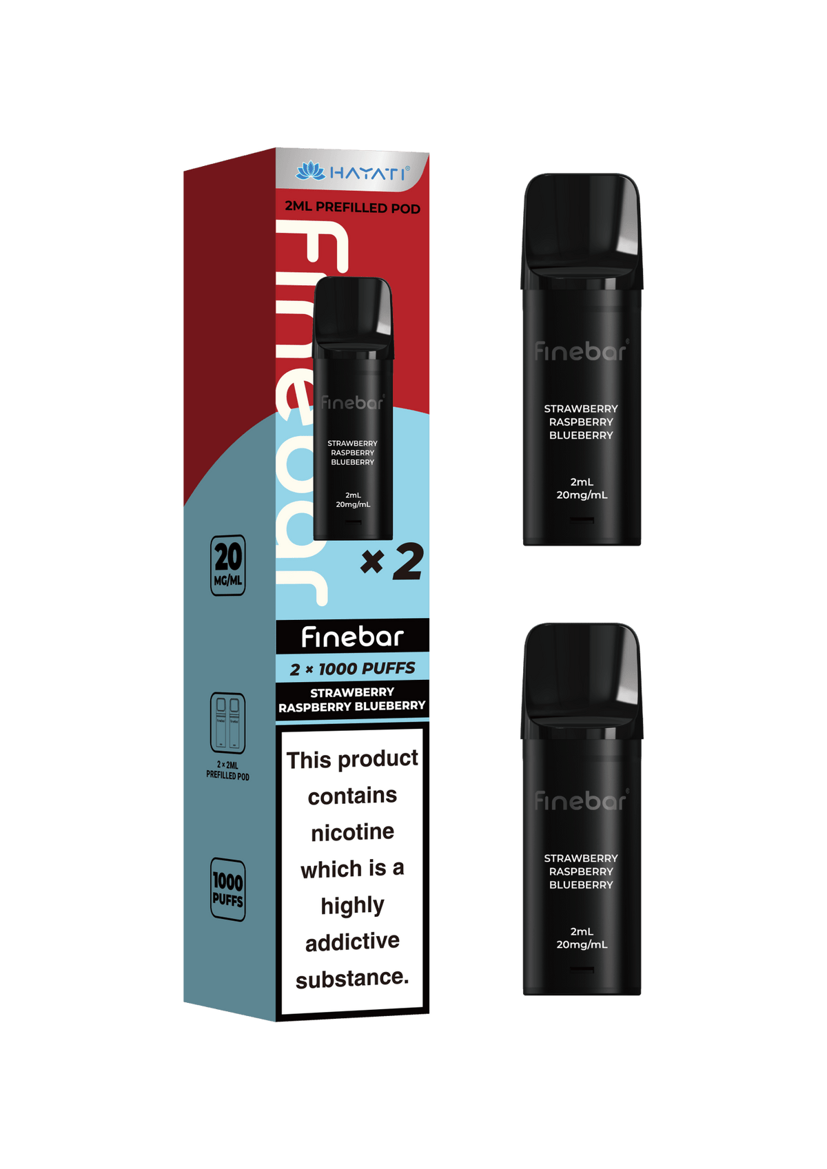 Buy Bulk Hayati Finebar Pods - pack of 5 - Vape Wholesale Mcr