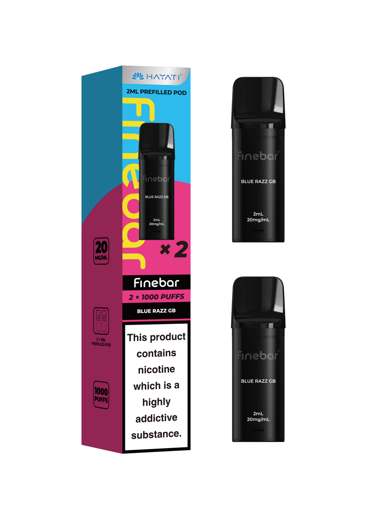 Buy Bulk Hayati Finebar Pods - pack of 5 - Vape Wholesale Mcr