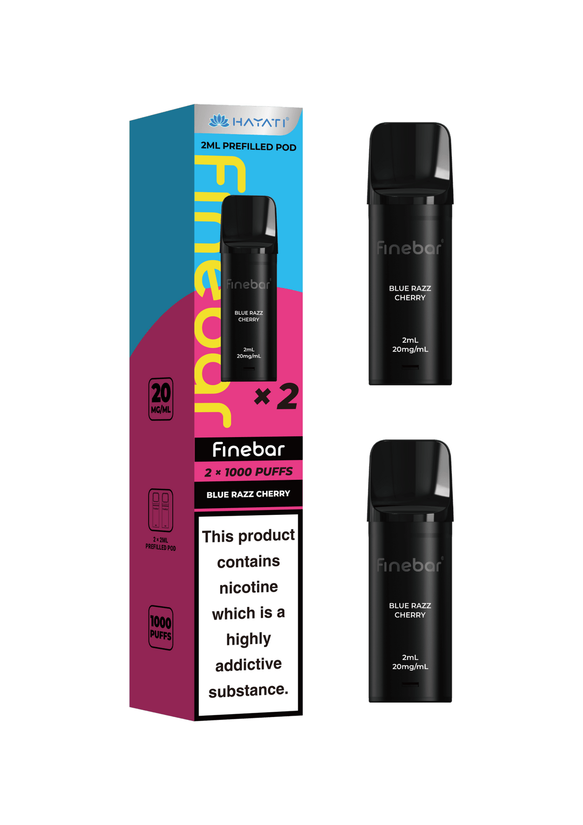 Buy Bulk Hayati Finebar Pods - pack of 5 - Vape Wholesale Mcr