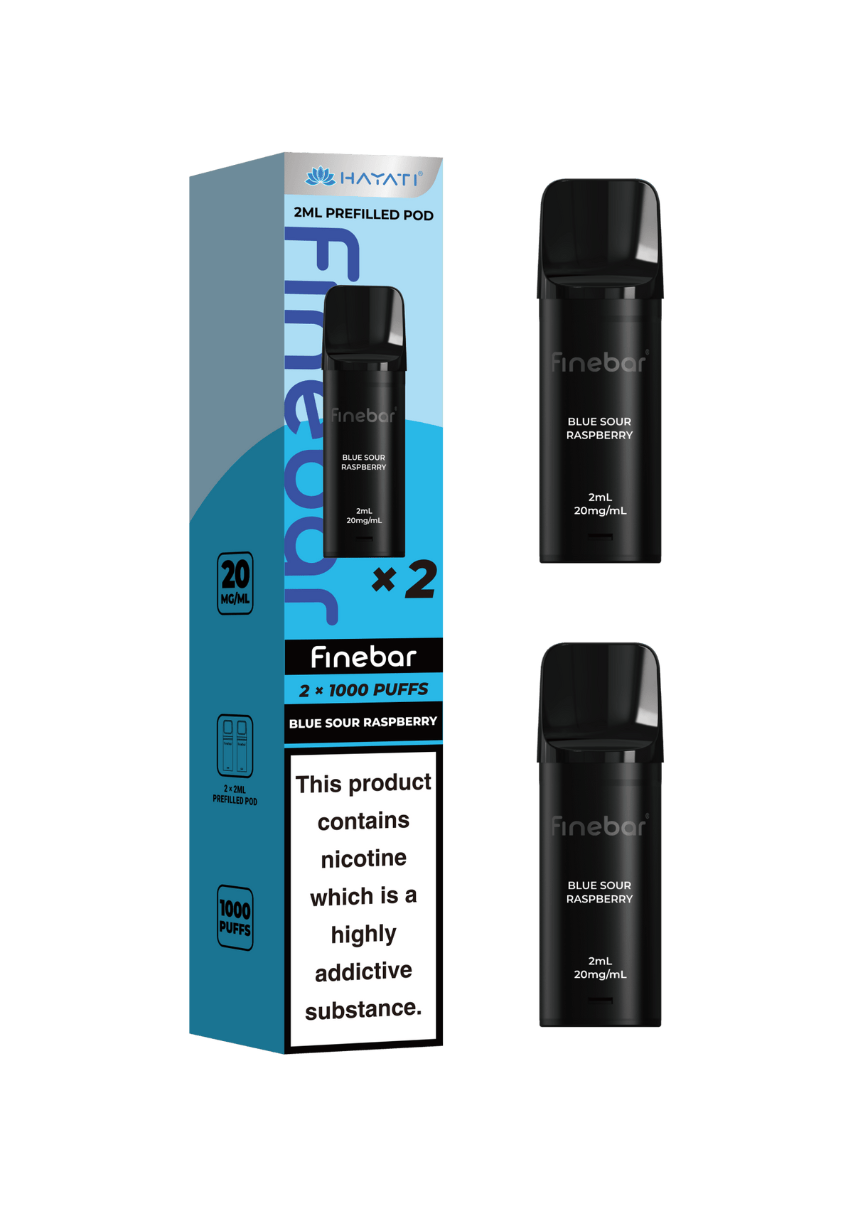 Buy Bulk Hayati Finebar Pods - pack of 5 - Vape Wholesale Mcr