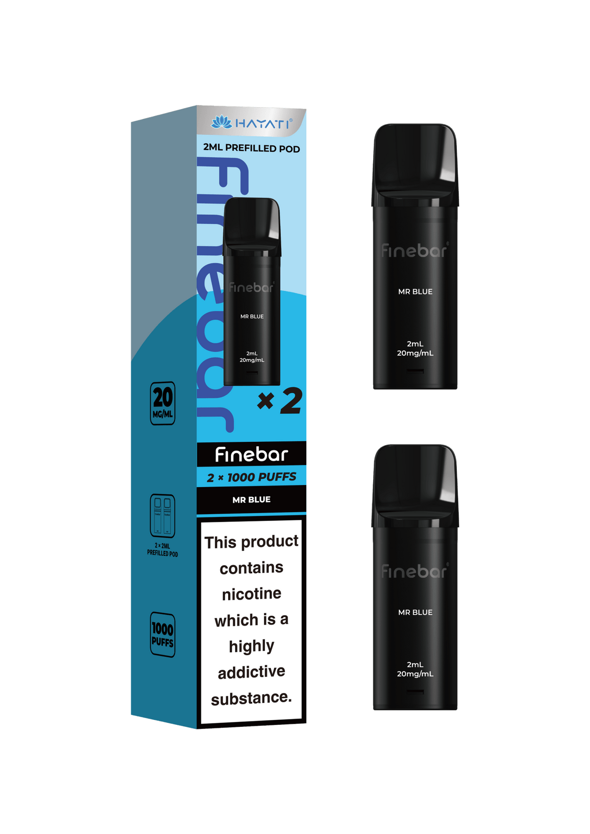 Buy Bulk Hayati Finebar Pods - pack of 5 - Vape Wholesale Mcr