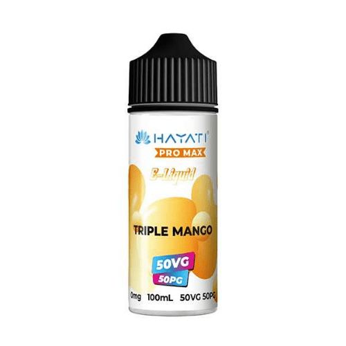 Buy Bulk Hayati Pro Max 100ml E-Liquid 0mg Nicotine Vape Juice 50VG/50PG - Vape Wholesale Mcr
