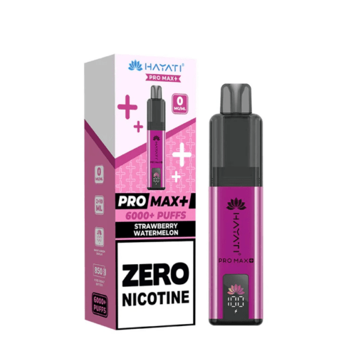 Buy Bulk Hayati Pro Max+ 6000 omg Prefilled Pod Kit - Pack of 5 - Vape Wholesale Mcr