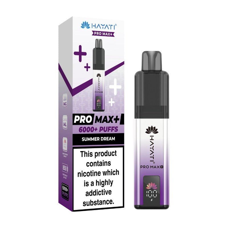 Buy Bulk Hayati Pro Max+ 6000 Prefilled Pod Kit - Pack of 5 (Ban Proof) - Vape Wholesale Mcr