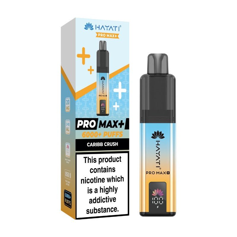 Buy Bulk Hayati Pro Max+ 6000 Prefilled Pod Kit - Pack of 5 (Ban Proof) - Vape Wholesale Mcr