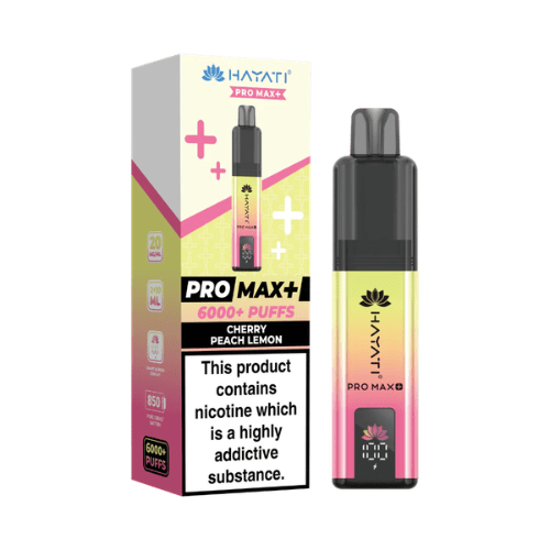 Buy Bulk Hayati Pro Max+ 6000 Prefilled Pod Kit - Pack of 5 - Vape Wholesale Mcr