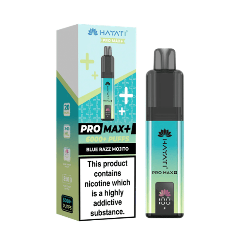 Buy Bulk Hayati Pro Max+ 6000 Prefilled Pod Kit - Pack of 5 - Vape Wholesale Mcr