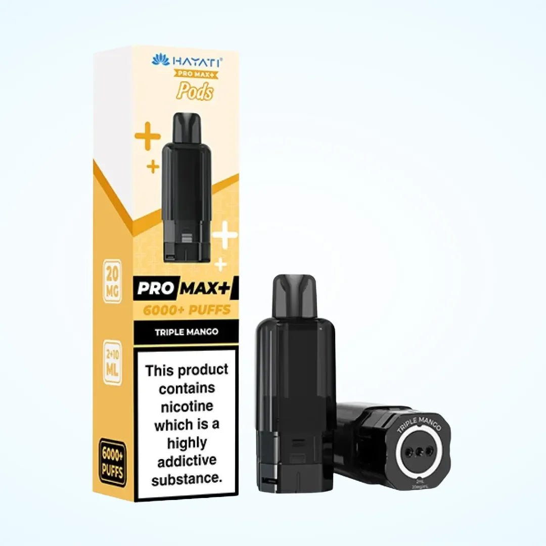 Buy Bulk Hayati Pro Max+ 6000 Prefilled Pods - Pack of 5 - Vape Wholesale Mcr
