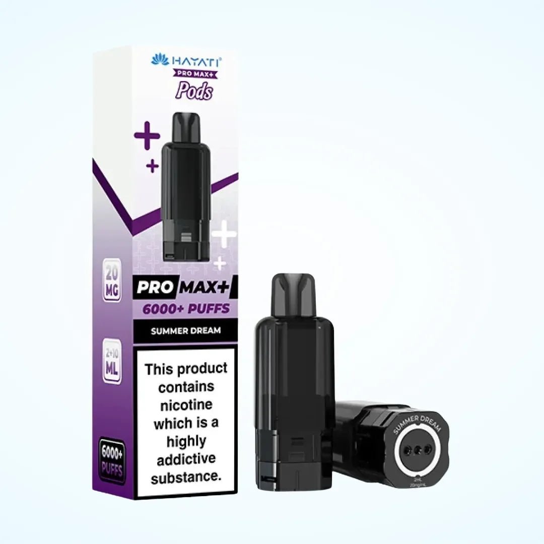 Buy Bulk Hayati Pro Max+ 6000 Prefilled Pods - Pack of 5 - Vape Wholesale Mcr