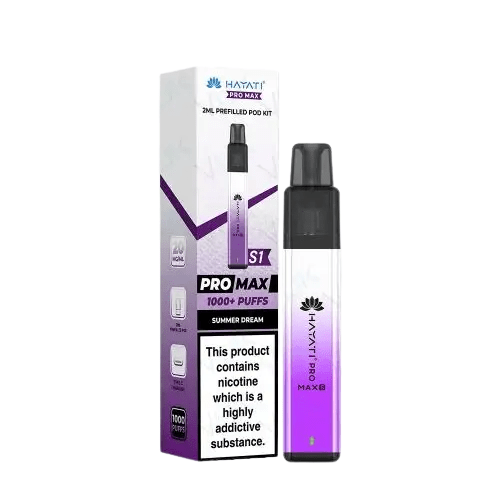 Buy Bulk Hayati Pro Max S1 Prefilled Pod Kit - Pack of 10 - Vape Wholesale Mcr