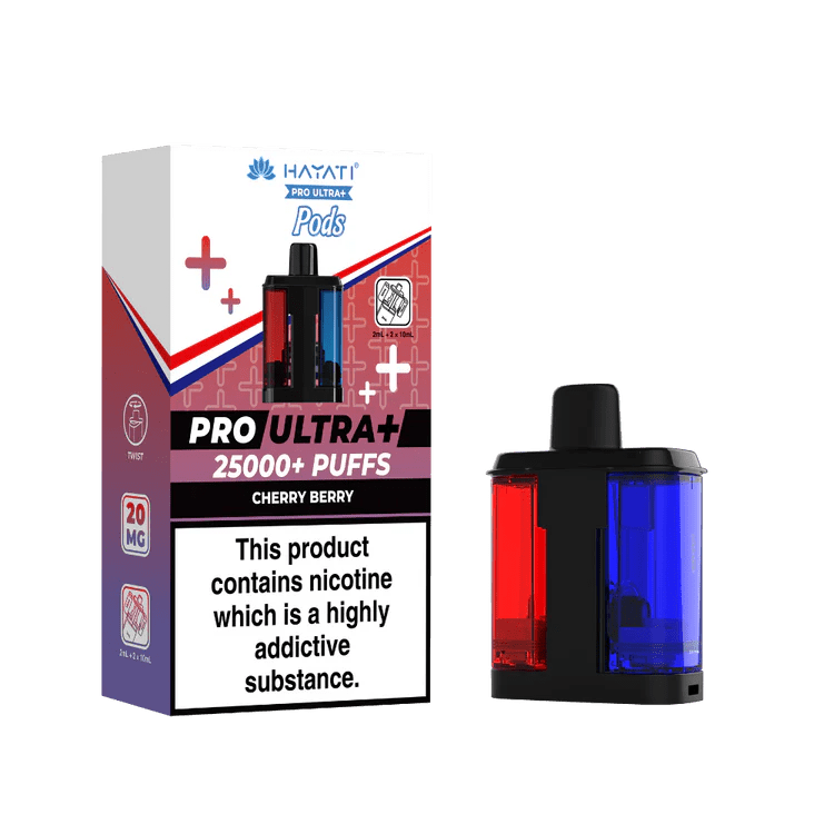 Buy Bulk Hayati Pro Ultra Plus 25000 Prefilled Pods - Pack of 5 (Ban Proof) - Vape Wholesale Mcr