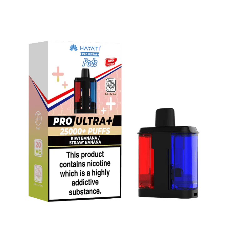Buy Bulk Hayati Pro Ultra Plus 25000 Prefilled Pods - Pack of 5 (Ban Proof) - Vape Wholesale Mcr