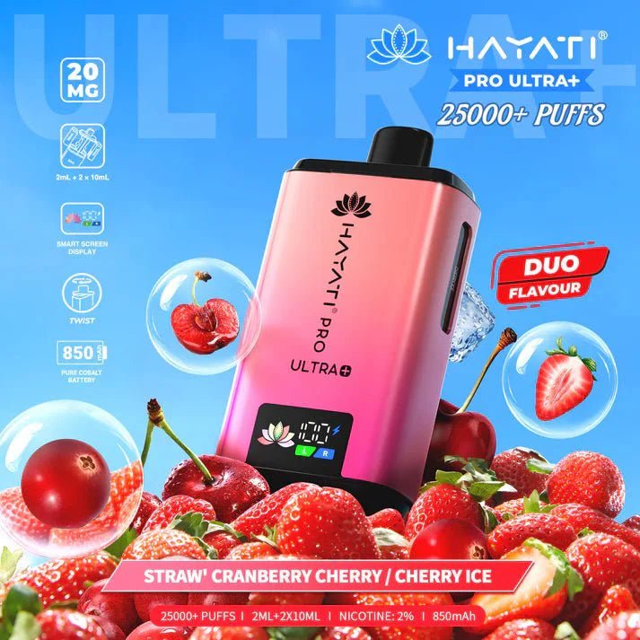 Buy Bulk Hayati Pro Ultra Plus 25000 Prefilled Vape Kit Box of 5 - Vape Wholesale Mcr