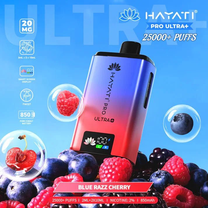 Buy Bulk Hayati Pro Ultra Plus 25000 Prefilled Vape Kit Box of 5 - Vape Wholesale Mcr