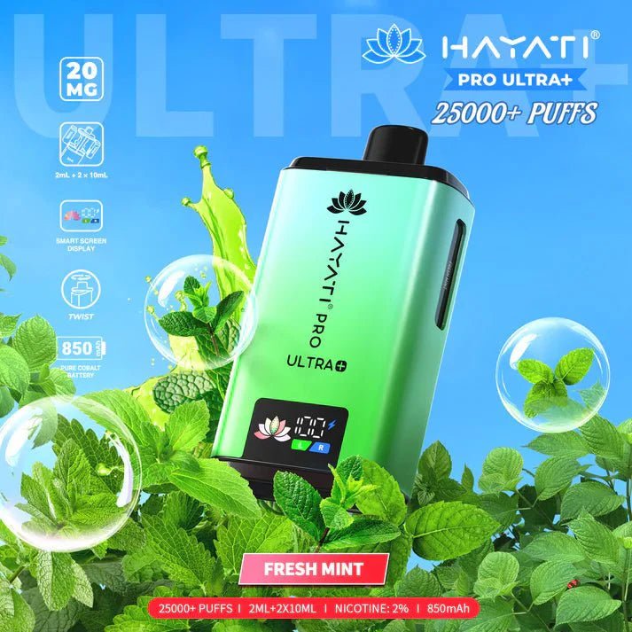 Buy Bulk Hayati Pro Ultra Plus 25000 Prefilled Vape Kit Box of 5 - Vape Wholesale Mcr