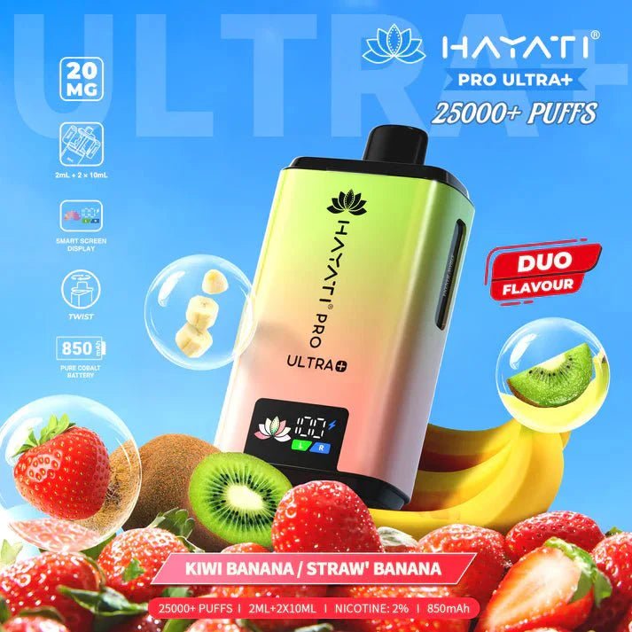 Buy Bulk Hayati Pro Ultra Plus 25000 Prefilled Vape Kit Box of 5 - Vape Wholesale Mcr