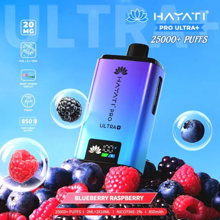 Buy Bulk Hayati Pro Ultra Plus 25000 Prefilled Vape Kit Box of 5 - Vape Wholesale Mcr