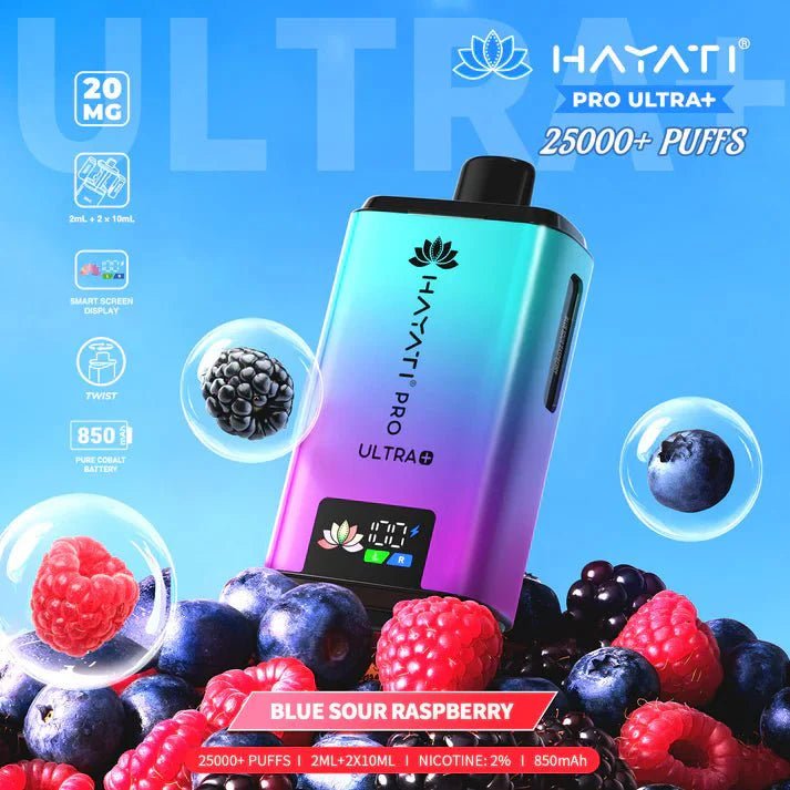 Buy Bulk Hayati Pro Ultra Plus 25000 Prefilled Vape Kit Box of 5 - Vape Wholesale Mcr