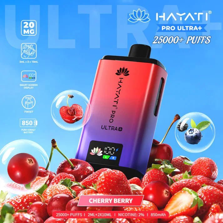 Buy Bulk Hayati Pro Ultra Plus 25000 Prefilled Vape Kit Box of 5 - Vape Wholesale Mcr