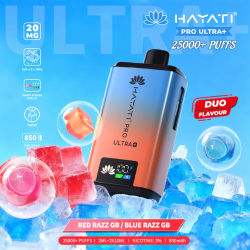 Buy Bulk Hayati Pro Ultra Plus 25000 Prefilled Vape Kit - Pack of 5 (Ban Proof) - Vape Wholesale Mcr