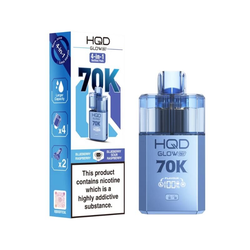 Buy Bulk HQD Glow Air 70K Vape Kit (Pack of 5) - Vape Wholesale Mcr